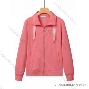 Mikina na zip dlouhý rukáv dámská (XS-XL) GLO STORY GLO24WPU-4414-4