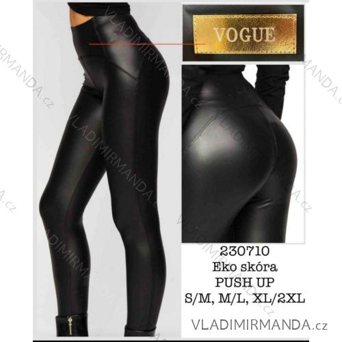 Women's long leather leggings (S-XL) MIEGO MIE220745