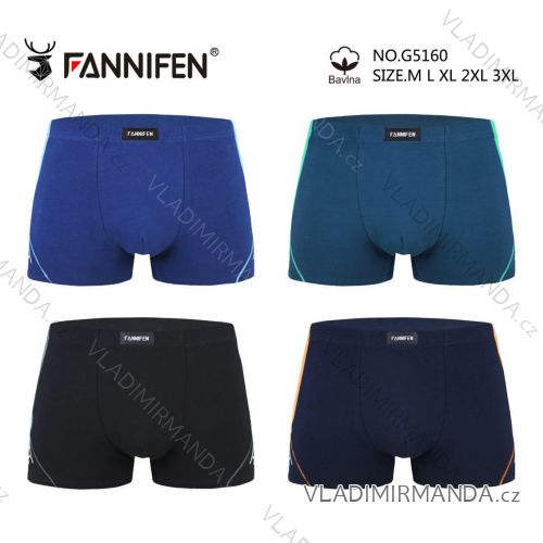 Boxerky bavlněné pánské  (M,L,XL,2XL, 3XL) FANNIFEN PES24G5160