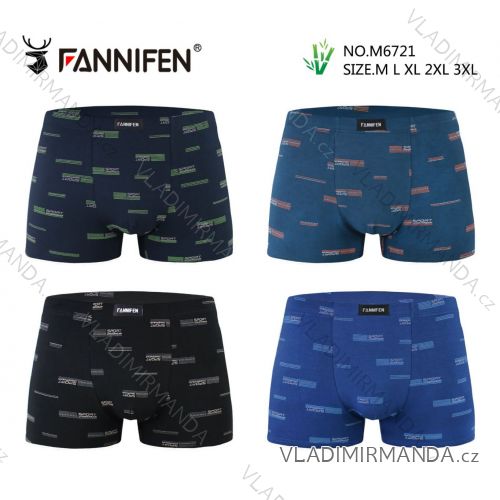 Men's boxer shorts cotton (L-3XL) FANNIFEN PES22G55450-K