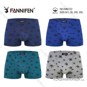 Boxerky bavlněné pánské  (M, L,XL,2XL, 3XL) FANNIFEN PES24M6722