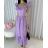 Women's Long Chiffon Short Sleeve Dress (S/M ONE SIZE) ITALIAN FASHION IMWGS231048