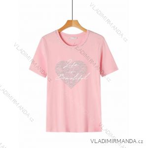 Tričko krátký rukáv dámské (XS-XL) GLO-STORY GLO24WPO-P9298-4