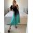 Women's Long Chiffon Short Sleeve Dress (S/M ONE SIZE) ITALIAN FASHION IMWGS231048