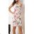 Women's Sheath Party Floral Elegant Sleeveless Dress (S-XL) ITALIAN FASHION IMHMS24227