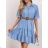 Women's Long Sleeve Shirt Dress (L-2XL) ITALIAN FASHION IMB23CK-0052