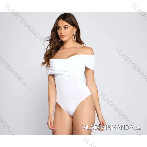 Tílko body dámské na ramínka dámské (S/M ONE SIZE) ITALSKá MóDA IMM24M0125