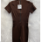 Women's Long Chiffon Short Sleeve Dress (S/M ONE SIZE) ITALIAN FASHION IMWGS231048