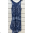 Women's Sleeveless Summer Dress (S/M ONE SIZE) ITALIAN FASHION IMPSH246068