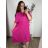 Women's Long Sleeve Shirt Dress (S/M ONE SIZE) ITALIAN FASHION IMWD232607