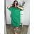 Women's Long Sleeve Shirt Dress (S/M ONE SIZE) ITALIAN FASHION IMWD232607