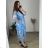 Women's Long Sleeve Shirt Dress (S/M ONE SIZE) ITALIAN FASHION IMWD232607