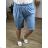 Women's Plus Size Denim Shorts Shorts (56/58 ONE SIZE) POLISH FASHION IMWT24024