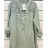 Women's Oversize Short Sleeve Tunic (S/M ONE SIZE) ITALIAN FASHION IMPSH2322161