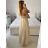 Women's Strapless Long Party Dress (S/M ONE SIZE) ITALIAN FASHION IMPSH2380156 béžová S/M