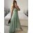 Women's Strapless Long Party Dress (S/M ONE SIZE) ITALIAN FASHION IMPSH2380156 béžová S/M