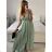 Women's Strapless Long Party Dress (S/M ONE SIZE) ITALIAN FASHION IMPSH2380156 béžová S/M