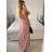 Women's Strapless Long Party Dress (S/M ONE SIZE) ITALIAN FASHION IMPSH2380156 béžová S/M