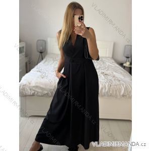 Šaty košilové krátký rukáv dámské (S/M/L ONE SIZE) ITALSKÁ MÓDA IMWCA24345