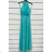 Women's Sleeveless Long Party Dress (S/M ONE SIZE) ITALIAN FASHION IMM24M156