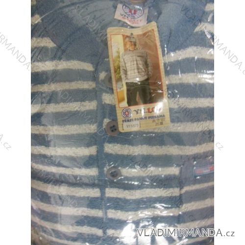 Pyžamo dlouhé teplé froté pánské (m-2xl) YN.LOT V11/573