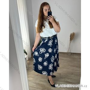 Women's Plus Size Skirt (46/48/50 ONE SIZE) ITALIAN FASHION IM424351