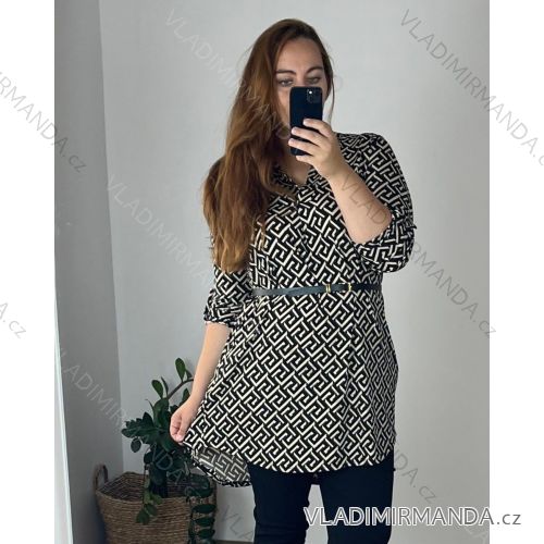 Women's elegant party long sleeve dress (S/M ONE SIZE) ITALIAN FASHION IM322282