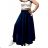 Women's Long Denim Skirt (S/M/L ONE SIZE) ITALIAN FASHION IMD24020