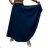 Women's Long Denim Skirt (S/M/L ONE SIZE) ITALIAN FASHION IMD24020