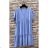 Women's Long Sleeve Summer Dress (S/M ONE SIZE) ITALIAN FASHION IMPES238990 růžová fuchsiová S / M