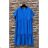 Women's Long Sleeve Summer Dress (S/M ONE SIZE) ITALIAN FASHION IMPES238990 růžová fuchsiová S / M