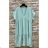 Women's Long Sleeve Summer Dress (S/M ONE SIZE) ITALIAN FASHION IMPES238990 růžová fuchsiová S / M