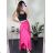 Women's Summer Long Harem Pants (S/M/L ONE SIZE) ITALIAN FASHION IMD24199/DR