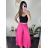 Women's Summer Long Harem Pants (42/44/46 ONE SIZE) ITALIAN FASHION IM424361 zelená smaragdová S / M