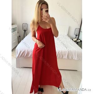 Women's Long Sleeve Summer Dress (S/M ONE SIZE) ITALIAN FASHION IMPES238990