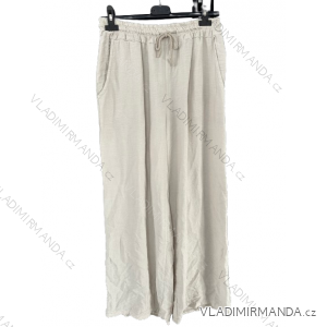 Kalhoty dlouhé dámské (S/M/L ONE SIZE) ITALSKá MóDA IM424TAHITI/DU