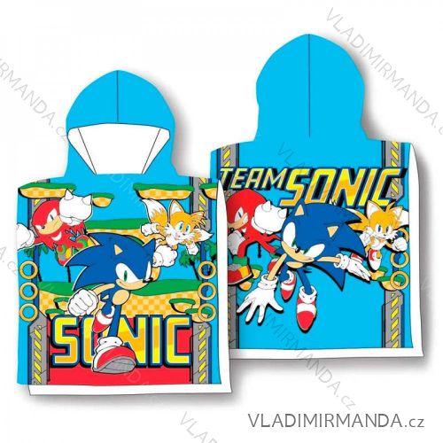 Pončo sonic dětské chlapecké (55x110 cm) SETINO SON24-0510CG