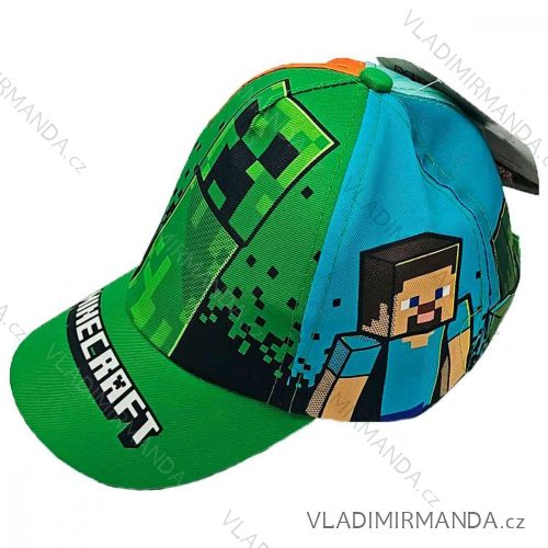 Kšiltovka/basebalová čepice minecraft dětská chlapecká (54-56 cm) SETINO MNC-0011