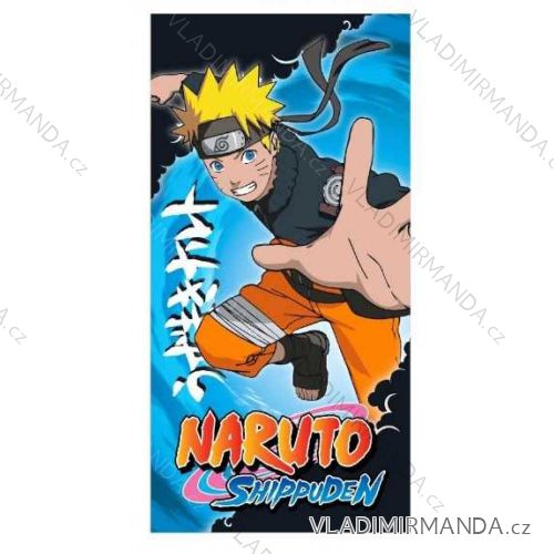 Osuška plážová naruto chlapecká bavlněná (70 x 140 cm) SETINO NAR24-1024C