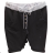 Sweatpants 3/4 short summer shorts women dot (uni s / m) ITALIAN MODE IM1319131 black XL/2XL