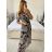 Elegant Long Sleeve Dress Women (S / M.ONE SIZE) ITALIAN FASHION IMM211302