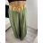 Women's Summer Pants (S/M/L) ITALIAN Fashion IMSM24008 -   grey -   M / L