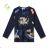 T-shirt with long sleeves children's girls girls (98-128) KUGO HL9309