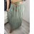 Women's long skirt with belt (S/M/L ONE SIZE) ITALIAN FASHION IM324121 -   dark blue -   M / L