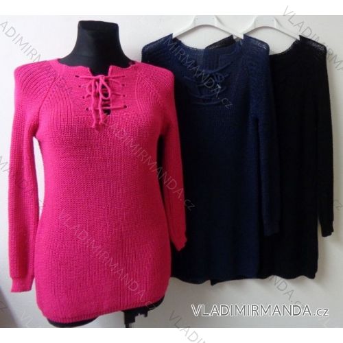 Sweater ladies long sleeve (uni s / m / l) ITALIAN MODA IMS001
