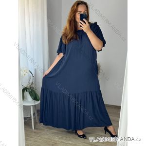 Šaty letní carmen dámské nadrozměr (54/56/58 ONE SIZE) ITALSKÁ MÓDA IMWEC24CARMEN