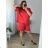 Women's Long Sleeve Shirt Dress (S/M ONE SIZE) ITALIAN FASHION IMWD232607 -   modrá džínová -   44/46