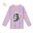 T-shirt with long sleeves children's girls girls (98-128) KUGO HC0757