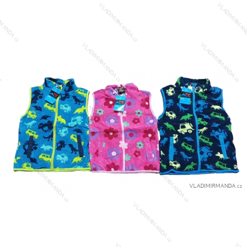 Vest baby girl and booze flap lining (98-128) KUGO FM9702