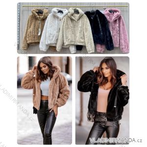 Women's double-sided winter jacket with fur (S-XL) ITALIAN FASHION IMWL22011